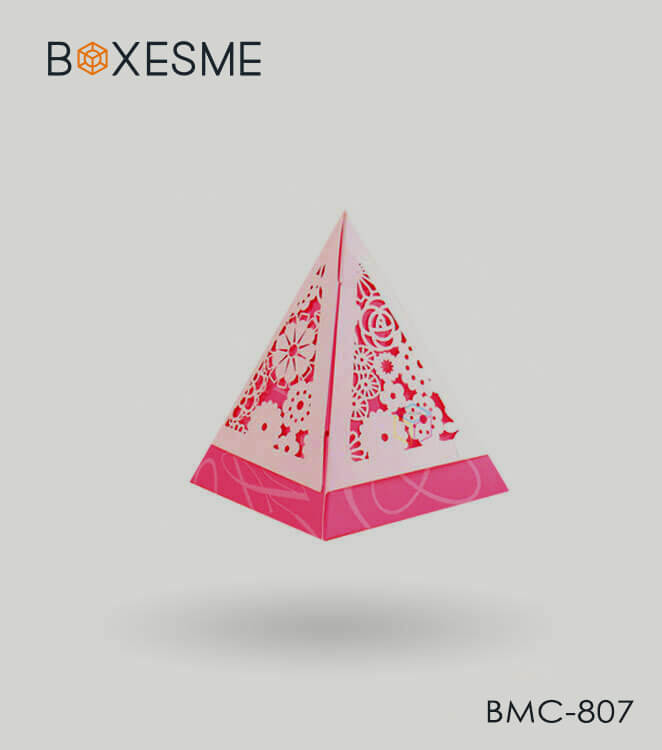 custom printed pyramid display boxes